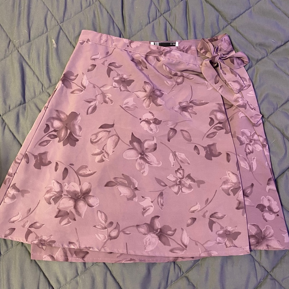 Vintage wrap skirt